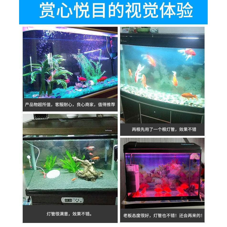 阿里山 水族箱魚缸t8燈管鸚鵡龍魚錦鯉水草燈管10w15w25w30w40w森森燈管水族箱燈 蝦皮購物