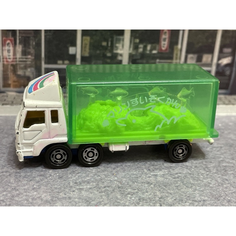 Tomica 抽抽樂第三彈no 7 Fuso Truck 水族館魚車運搬車搬運車193 蝦皮購物