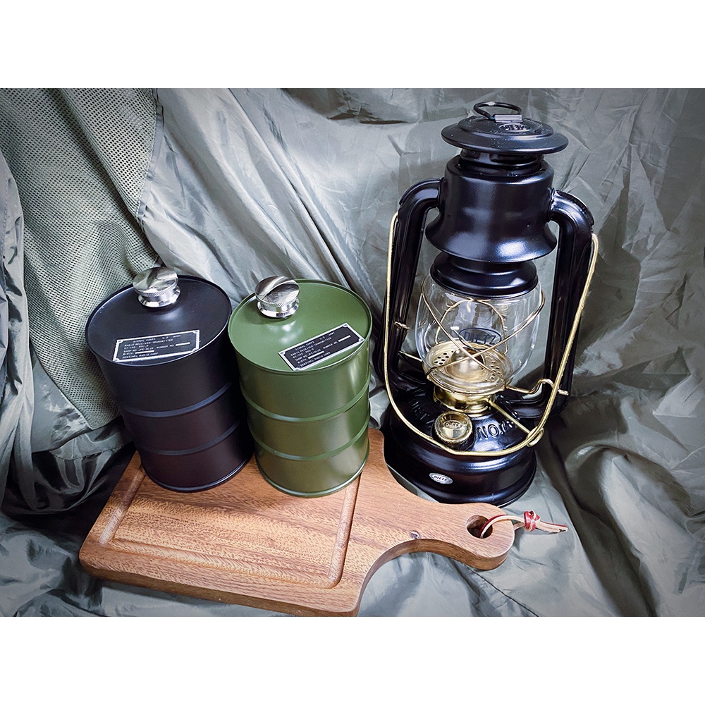 軍風燃料瓶750ml/英國JFEIBLUE設計訂製款/304不銹鋼/油壺/煤油燈/手火燈/汽化燈/油燈/軍風燃料油罐