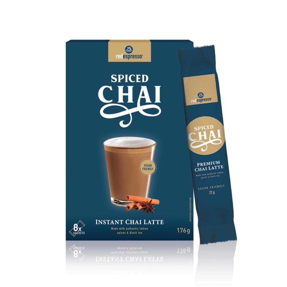 南非進口 印度香料奶茶拿鐵 一盒8小包 Instant spiced chai latte sachets