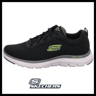 Skechers Flex Advantage 4.0 透氣 記憶鞋墊 避震慢跑運動鞋 男-黑-232229blk