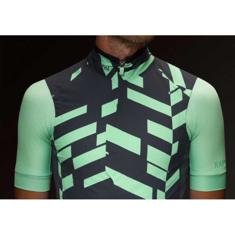 Rapha PRO TEAM RAIN GILET DATA PRINT