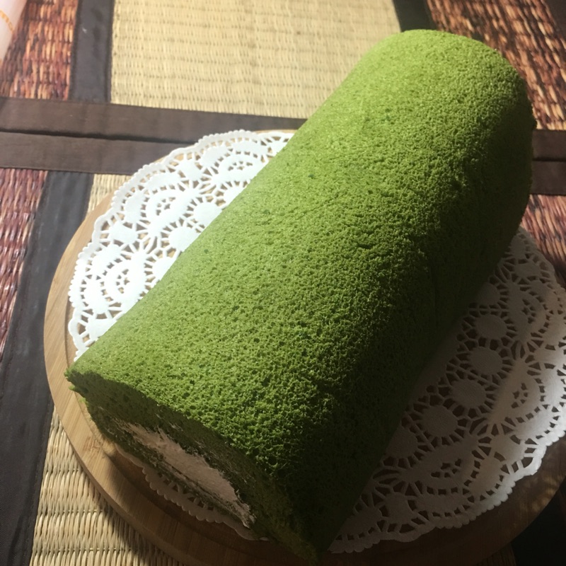 抹茶🍵紅豆蛋糕捲