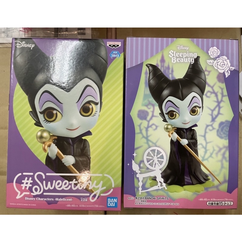 「日本正版景品」日版 迪士尼 黑魔女 黑巫婆 Qposket QP 公仔 日本正版 景品 Bandai Disney