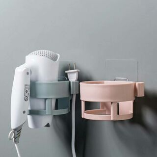 免釘 免打孔 無痕 吹風機收納架 無痕膠條吹風機收納架