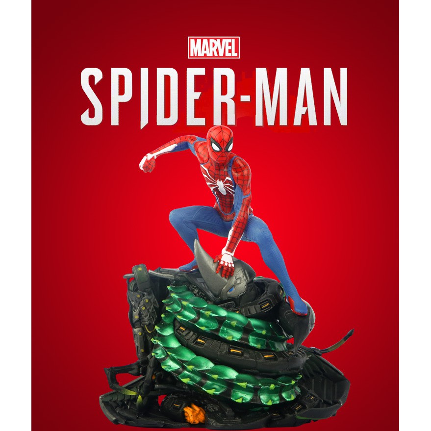 現貨 超有質感 PS4 漫威 MARVEL 復仇者聯盟 蜘蛛人 20CM 雕像