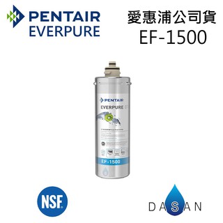 【台灣愛惠浦】EF-1500 EF1500 濕式碳纖活性碳 金色雷射標籤 原廠公司貨 EVERPURE 濾芯 贈小七禮券