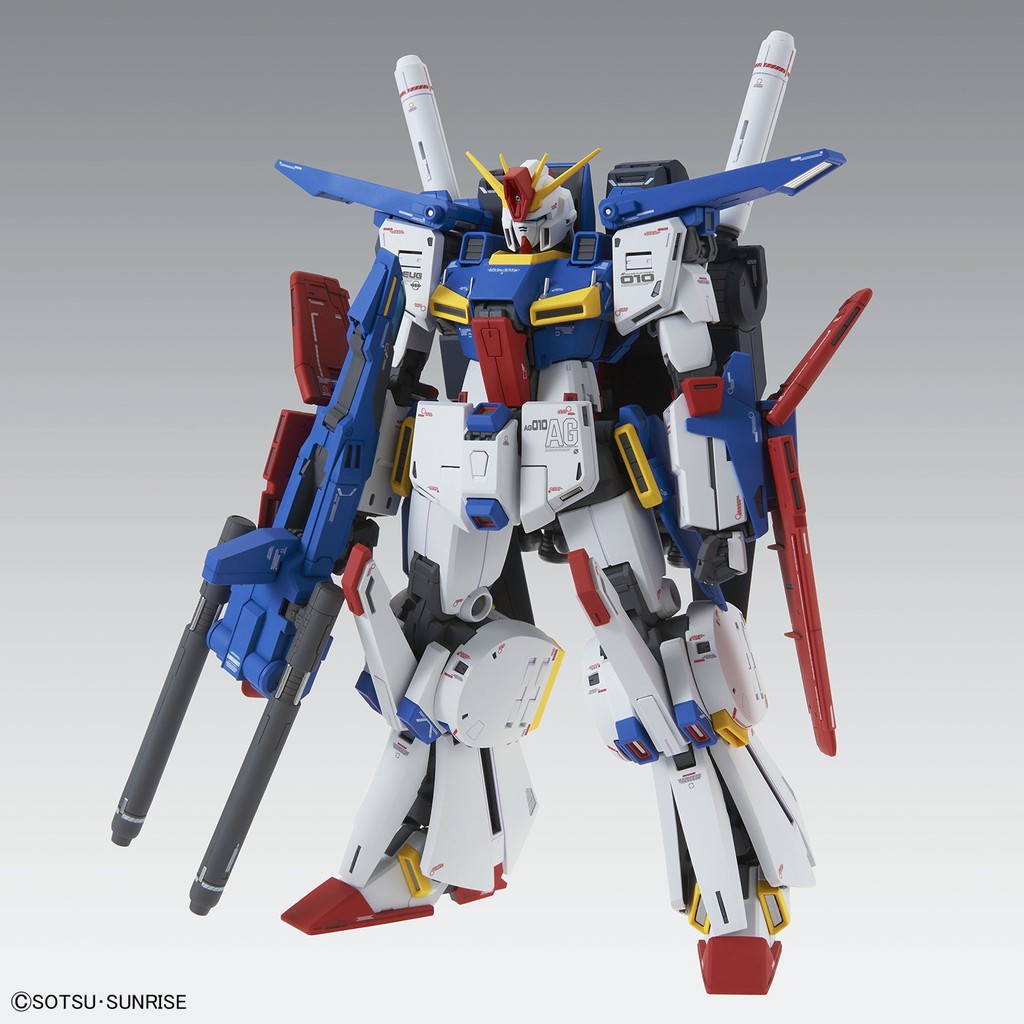 🌸日本進口🌸鋼彈機動戰士ZZ Gundam Ver.Ka 1/100比例尺彩色編碼模型 