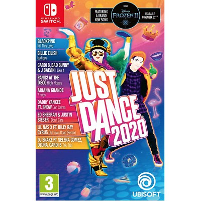 期間限定 全新 Switch 原版遊戲, Just Dance 舞力全開 2020 英文包裝中文版