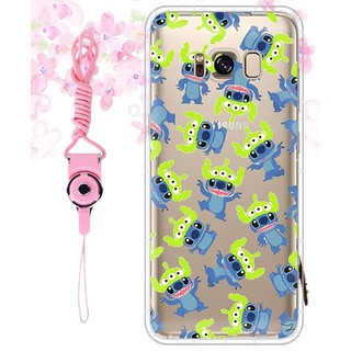 Note5/Note8/Note9/Note10/S7/s8/s9/s10/plus 三眼怪史迪奇空壓殼防摔殼三星手機殼