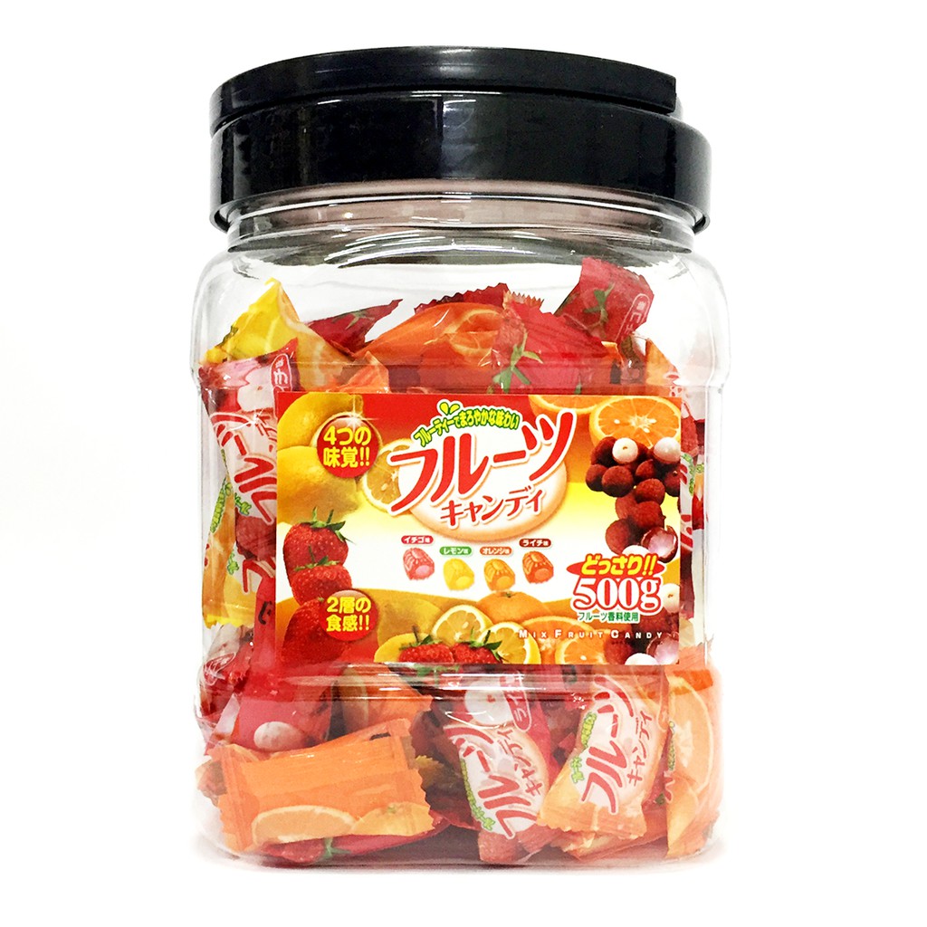 NS 日式綜合夾心水果糖 - 草莓/檸檬/橘子/荔枝