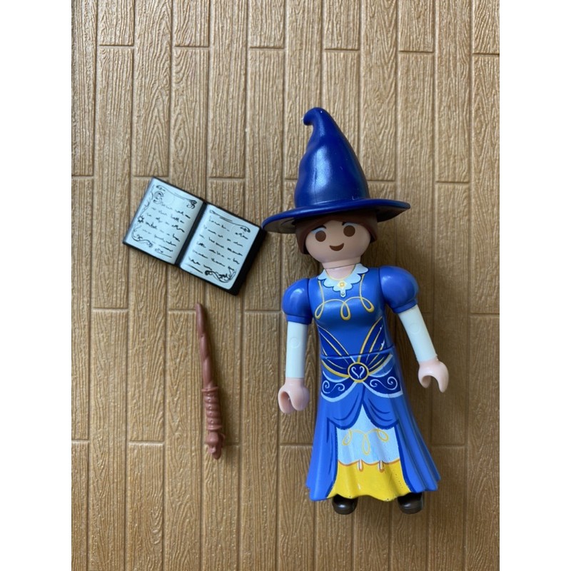 Playmobil 摩比 摩比人 女生 人偶 70566 19代 抽抽包 驚喜袋 人偶包 抽抽樂 魔法師 女巫 書 魔杖