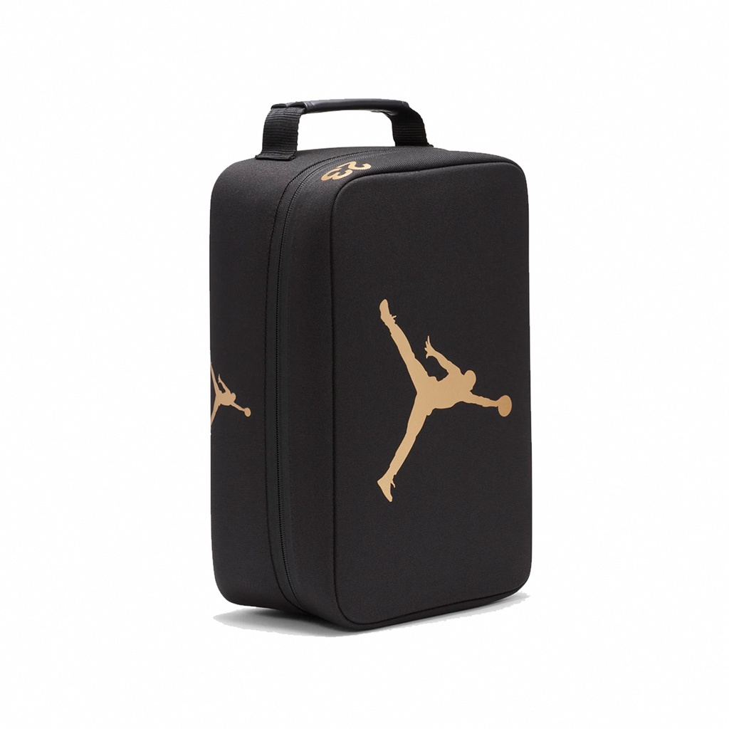 Nike 包包 Jordan 男女款 黑金 鞋袋 收納 手提 喬丹 【ACS】 JD2113042AD-003