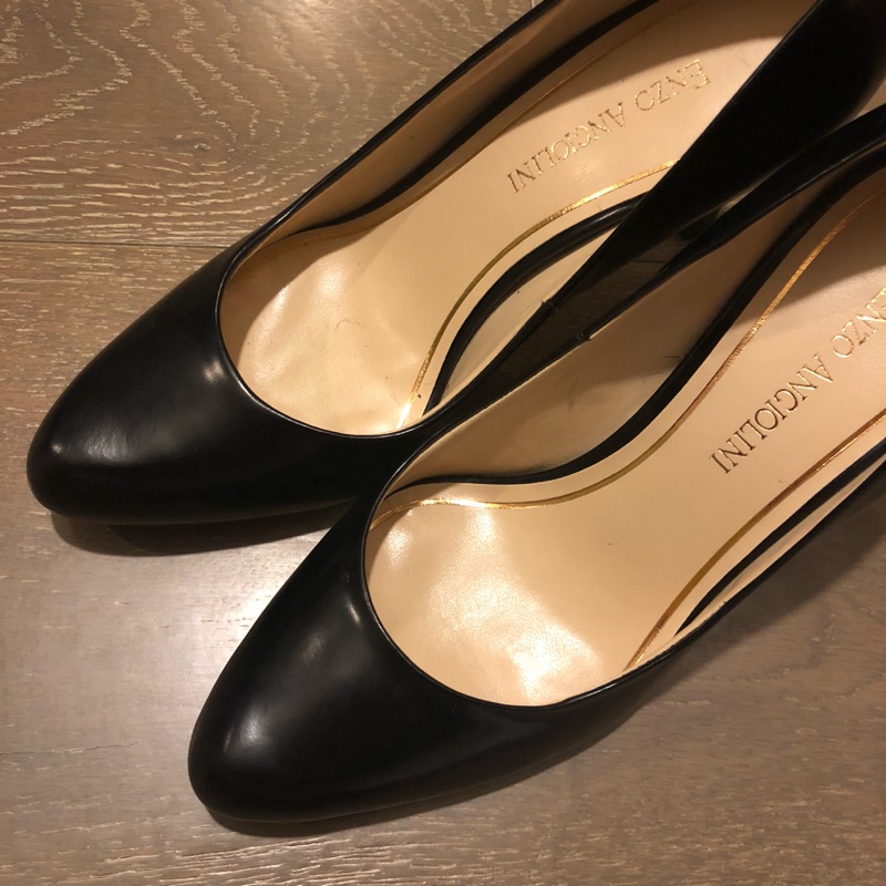 Enzo Angiolini 黑高跟鞋6m 蝦皮購物