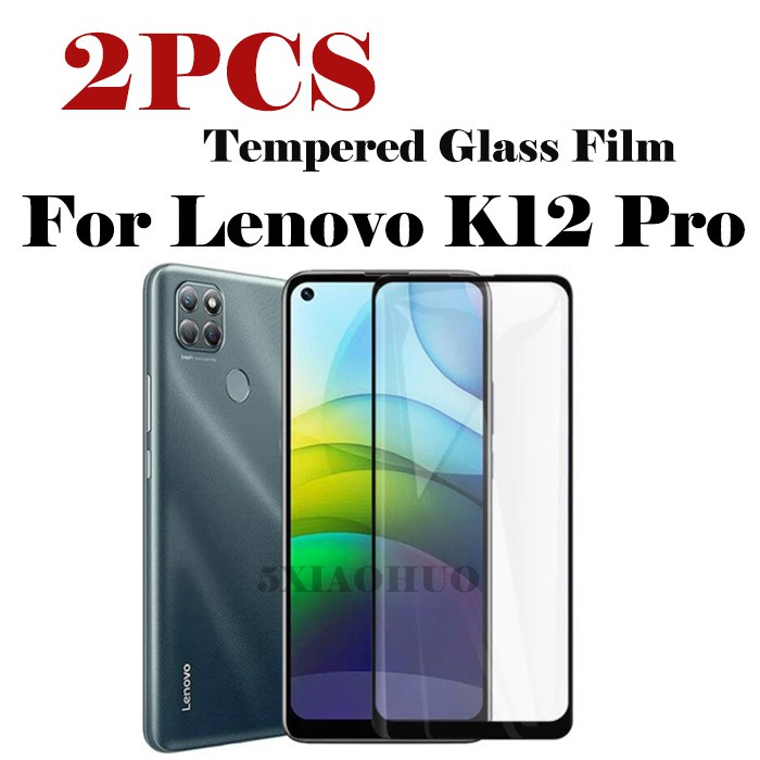 2pcs 適用於聯想 K12 鋼化玻璃膜 Lenovo K12 Pro 高清全面屏鋼化玻璃膜