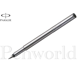 【Penworld】PARKER派克 威雅鋼桿白夾鋼筆 P0029690