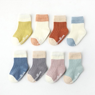 現貨 八色 嬰兒襪子 秋冬 棉質 點膠防滑學步襪 寶寶襪 新生兒襪 童男童女童 鬆口襪 襪子