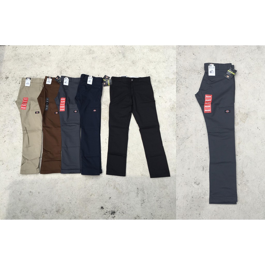 【HOMIEZ】美國 Dickies 801 WP801 Skinny【WP801】卡其 咖啡 窄管 窄版工作褲