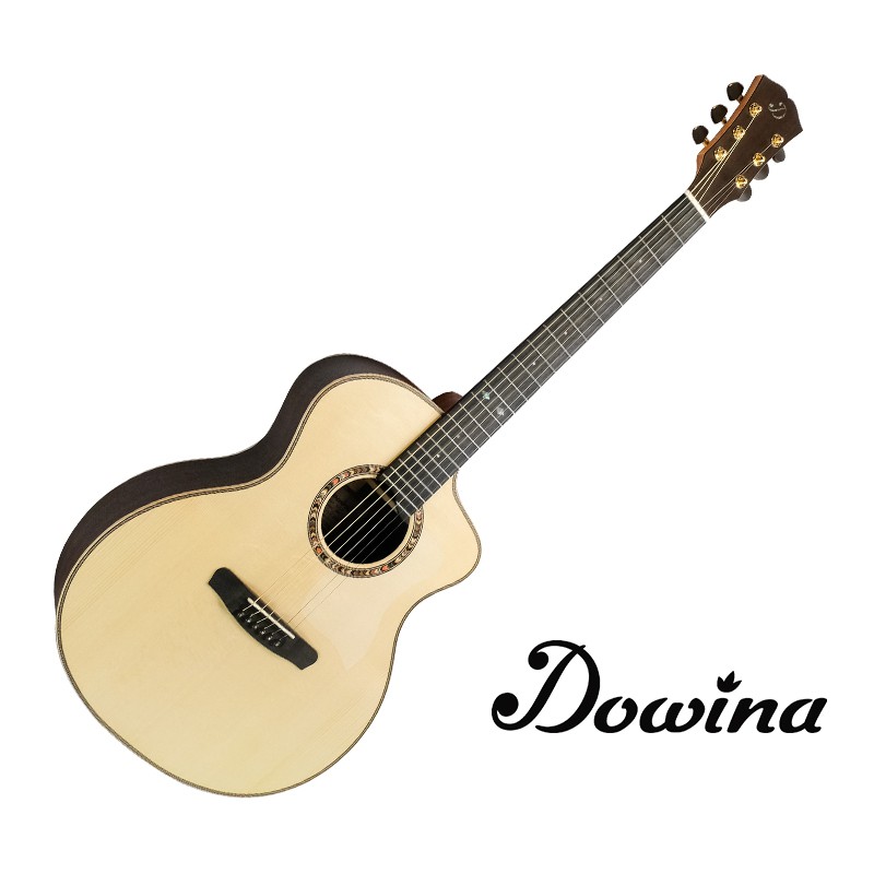 Dowina Cabernet GAC DS 歐洲雲杉木面板 41吋 斯洛伐克 全單板 民謠吉他 - 【他,在旅行】