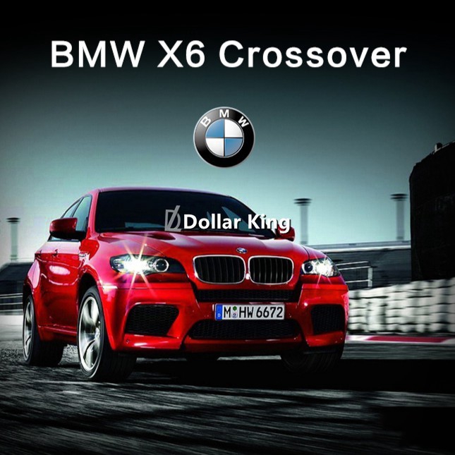 BMW 1:32 合金迴力壓鑄寶馬 X6 X7 模型汽車玩具帶聲光男孩兒童