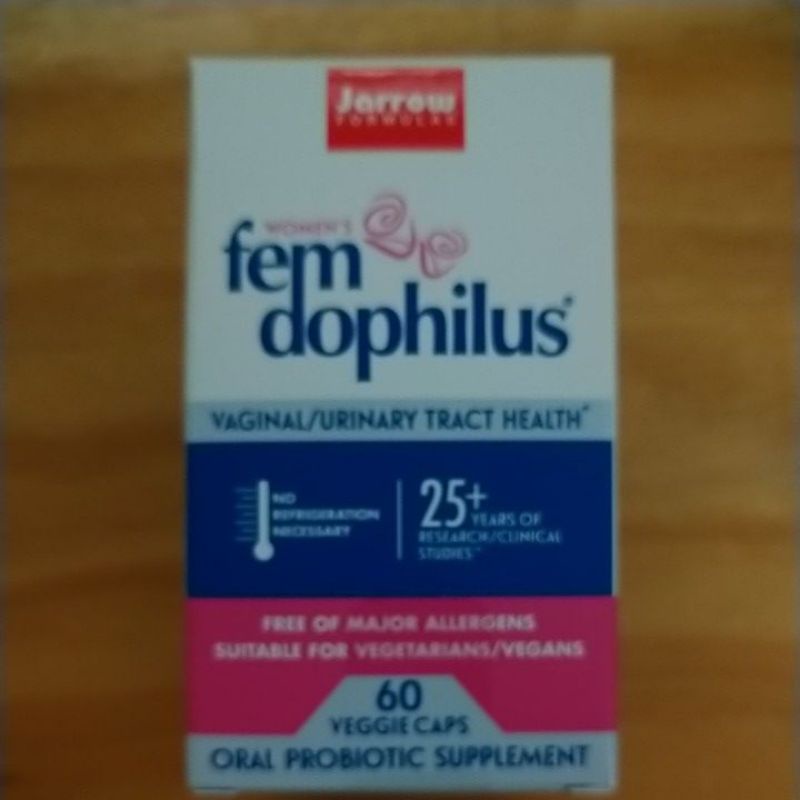 美國Jarrow Formulas fem dophilus 益生菌 女性 60粒