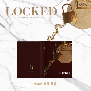 LOCKED┊MINI PHOTO BOOK 陳立農 蔡徐坤 週邊 By HeartofLions