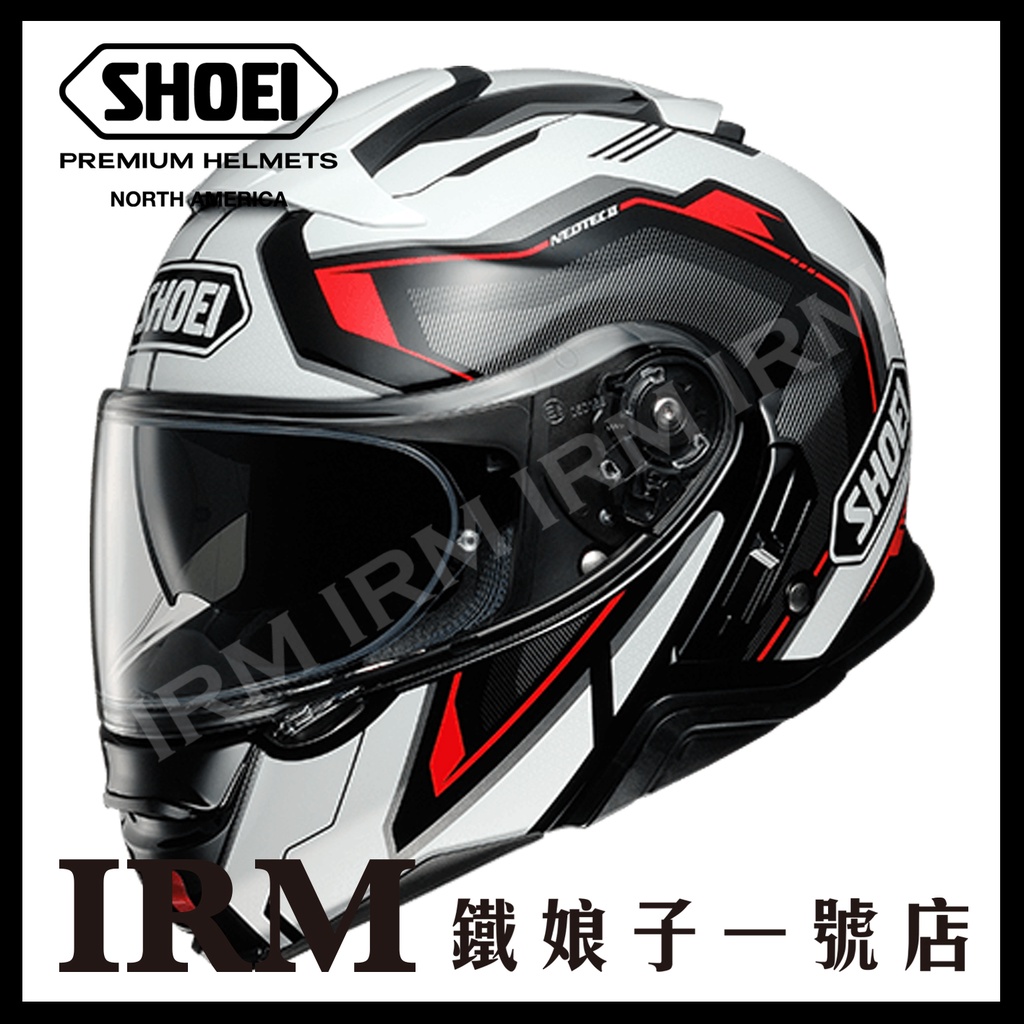 【鐵娘子一號店】日本 SHOEI NEOTEC II 可樂帽 內置墨片 NEOTEC2 RESPECT。TC-1