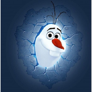 【可樂心】3D Light FX冰雪奇緣 Frozen 雪寶 OLAF壁燈/掛燈