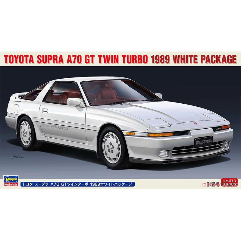 ≡MOCHO≡ 現貨 Hasegawa 1/24 豐田 Supra A70 GT Twin Turbo 1989 白