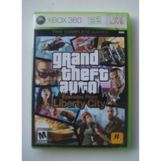 XBOX360 俠盜獵車手：自由城故事 英文版 grand theft auto 2個遊戲