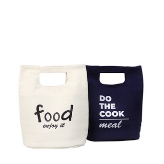 餐袋 保溫袋 購物袋 便當袋 簡約帆布便當保溫袋 提袋 日式加厚便當袋