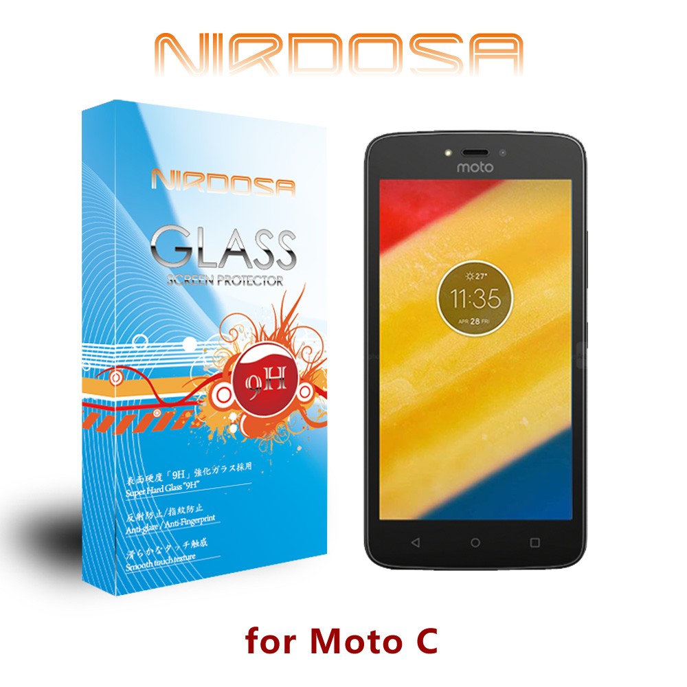 【出清】NIRDOSA Moto C 9H 0.26mm 鋼化玻璃 螢幕保護貼