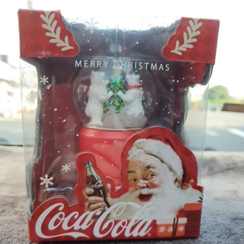 可口可樂 聖誕水晶球 限量商品