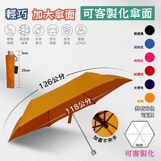 臺灣現貨【KUD雨傘工廠直營】輕量加大傘面抗風傘廣告傘贈品傘
