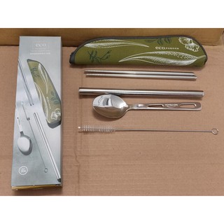 (台北雜貨部) 法國品牌 FU eco 304不鏽鋼餐具五件組 原價299元