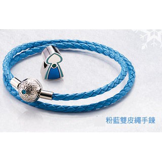 7-11 冰雪奇緣 手鍊 串飾 藍色款