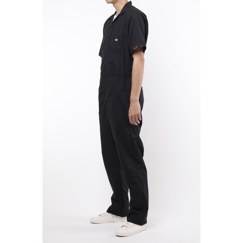 （已售）Dickies 短袖連身工作服 深藍S 33999