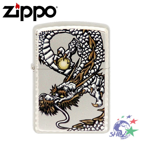 Zippo 日系經典打火機 白龍  Armor Case 全機邊緣蝕刻加工限量款 ARWD / ZP484【詮國】