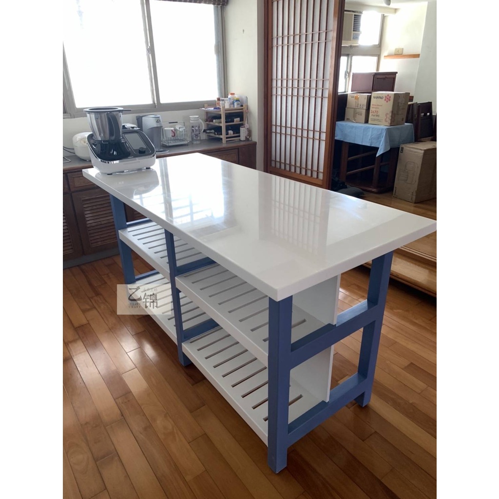 中島櫃餐櫃展示櫃非ikea 客製化乙錦手作簡約輕裝潢展示櫃廚房 蝦皮購物