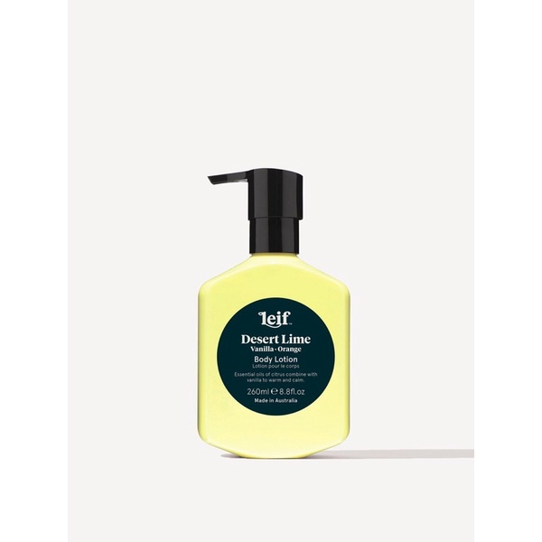 全新｜Leif 澳洲高級質感身體乳 260ml 沙漠萊姆 Desert Lime