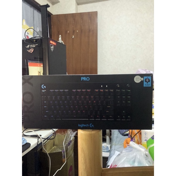 羅技 G PRO X 青軸 二手 電競鍵盤