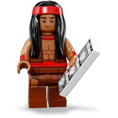 ［想樂］『人偶』全新 樂高 Lego 71020 15 蝙蝠俠 第二代 人偶包 阿帕契酋長（Apache Chief）