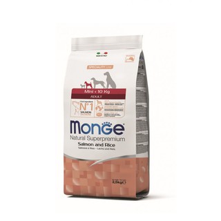 Monge 瑪恩吉 天然呵護系列 小型成犬配方 [鮭魚+米] 犬糧