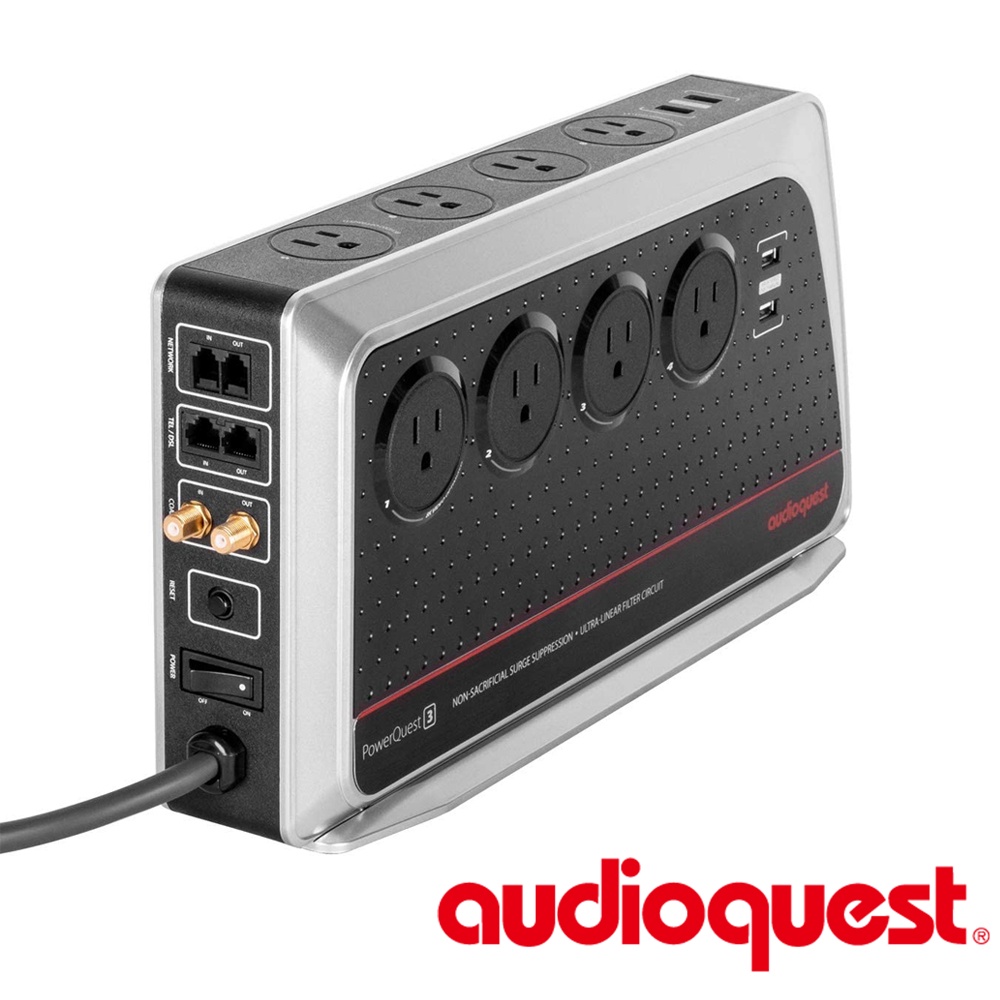 ｛音悅音響｝美國 線聖 Audioquest 電源處理器 POWER QUEST 3 濾波 插座 排插 電源處理