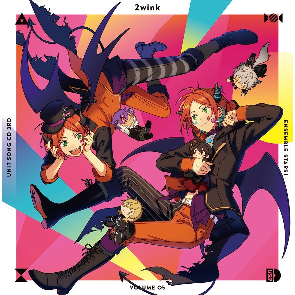 代購合奏之星あんさんぶるスターズ ユニットソングcd 3rdシリーズvol 5 2wink 蝦皮購物