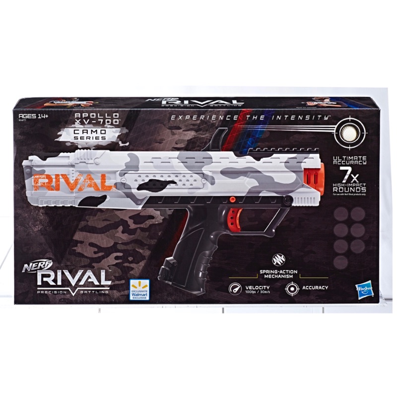 【NERF熊】 Nerf Rival Camo Series Apollo XV-700 阿波羅 Walmart 限定