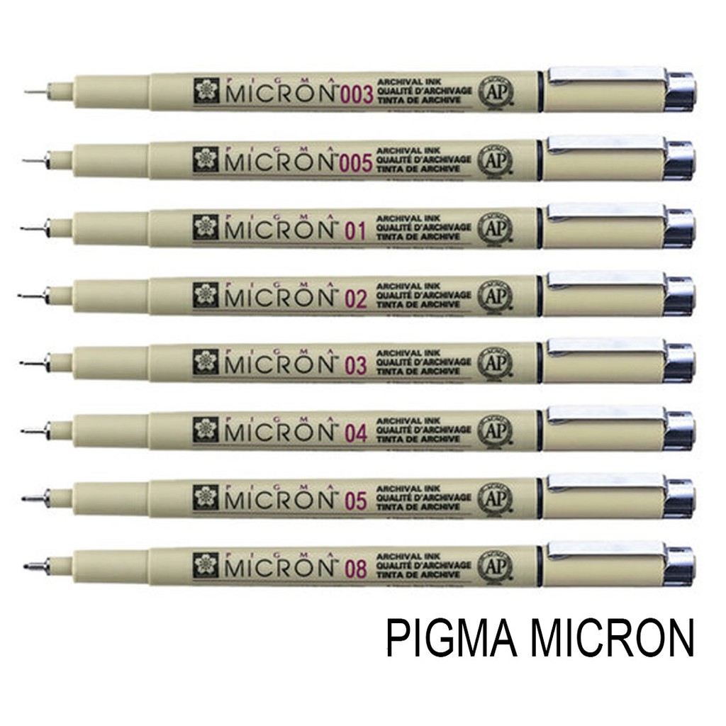 【角落文房】SAKURA 櫻花 PIGMA MICRON 筆格邁彩 代針筆 (日本製造)