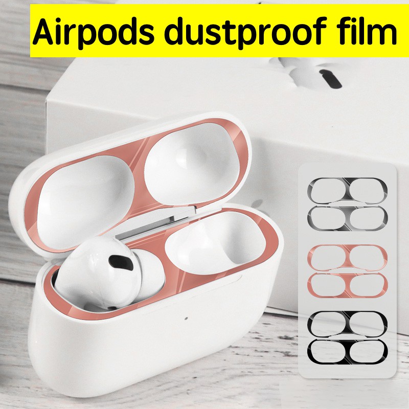 髒污解決方案 AirPodsPro  Airpods 二代 耳機套內貼紙 耳機防塵貼 防刮花 保護貼 蘋果耳機貼紙