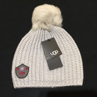 UGG 灰色毛帽