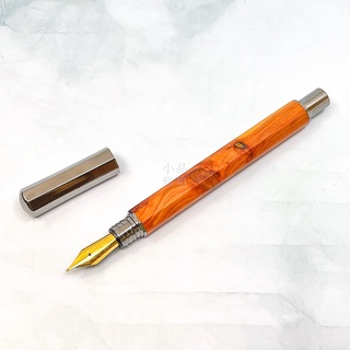 =小品雅集=臺灣 SKB 文明鋼筆 TM-908 八角龍柏木 鋼筆（鈦黑）